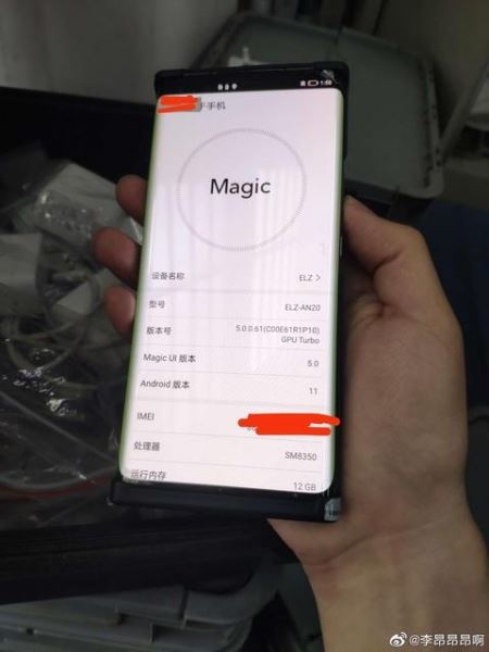 <br />
						Флагман Honor Magic 3 появился на «живой» фотографии: изогнутый дисплей, чип Snapdragon 888+ и Android 11<br />
					