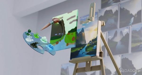 Графический редактор NVIDIA Canvas превратит в художника даже ребенка (2 фото + видео)